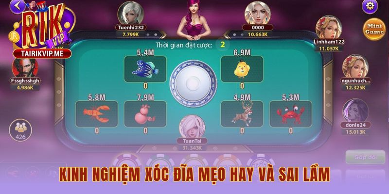 Cách chơi xóc đĩa luôn thắng là tránh sai lầm cơ bản